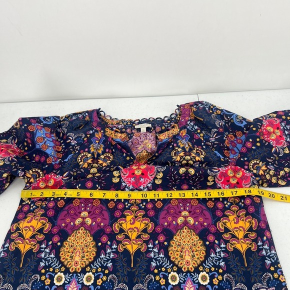 Talbots Petites Classic Shirt Size SP Colorful Cotton Career Casual - Picture 5 of 7